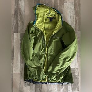 Arc'teryx Green Jacket with Hood